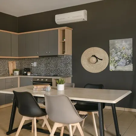 Eviono Sea View Afthonia - Anemelia 아파트 릭수리