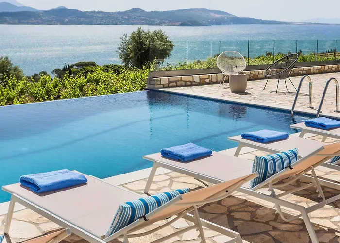 Eviono Sea View Afthonia - Anemelia Appartamento Lixouri